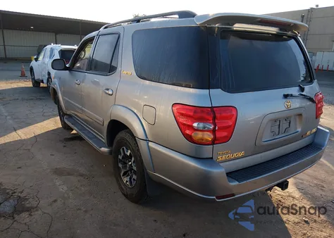 2003 Toyota Sequoia Limited V8 from USA, damaged, VIN 5TDBT48A43S184218